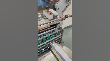 Paper Folder Machine #guk #mbo #packaging #printing #foldingmachine #pharmaceutical