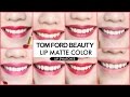 [SWATCH] TOM FORD LIPSTICK COLLECTION - PRIMMY TRUONG