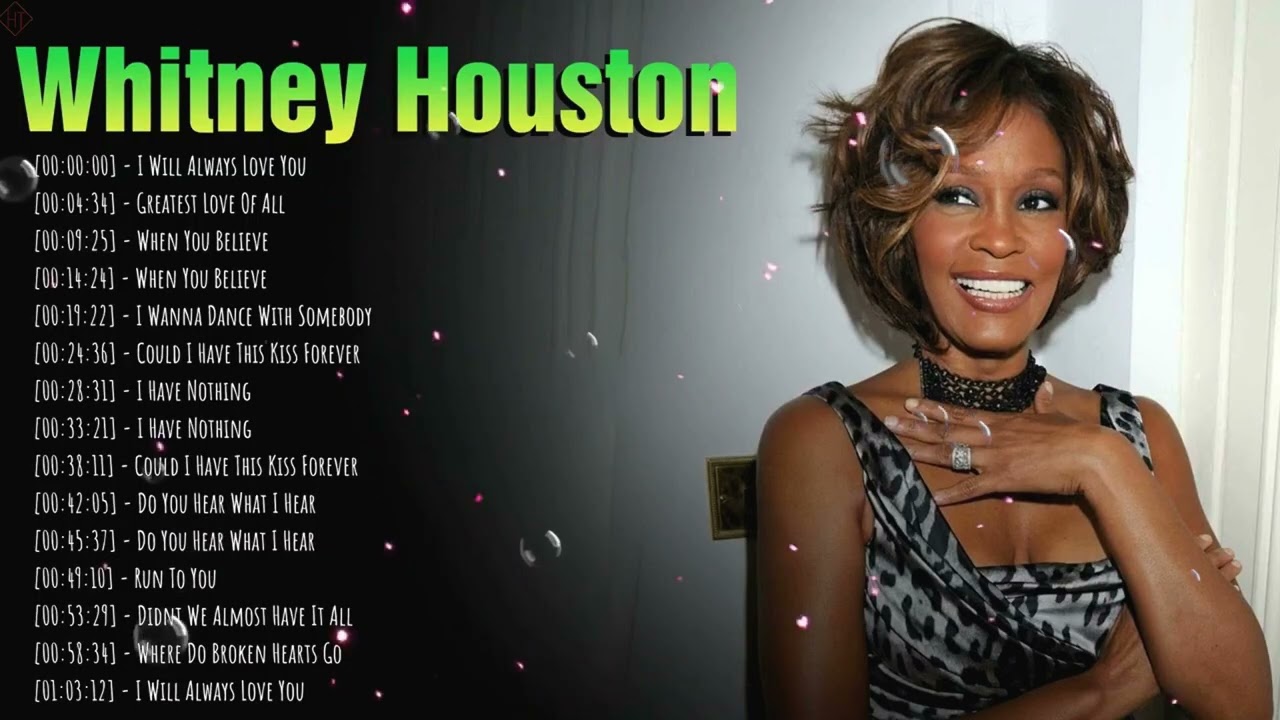 🎼 Whitney Houston Top Songs 2026 May 2026 Timeless Ballads and Powerful Vocal Performances
