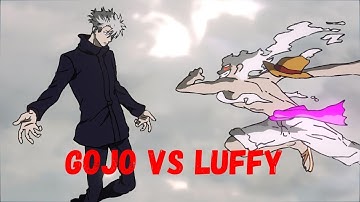 GOJO vs LUFFY | Animated