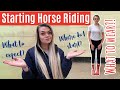 How To Start Horse Riding & Preparing For Your First Lesson | Beginner Series | Lilpetchannel