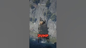 What happens if you jump from the highest point in all Rockstar games? #gta5 #rdr2 #videogames