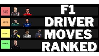 2021 F1 Driver Moves Tier Ranked From Worst To Best