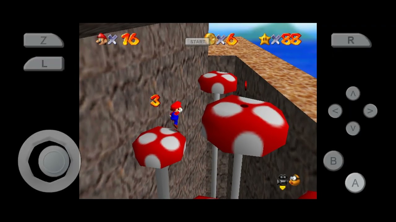 Super Mario 64 Course 12 Tall, Tall Mountain