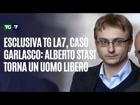 Video Esclusiva del Tg La7, caso Garlasco: Alberto Stasi torna un uomo libero