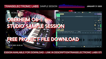 EP 22 - In The Studio with the Oberheim OB-1 Synthwave Industrial Dark Brutal Iconic Analog Power