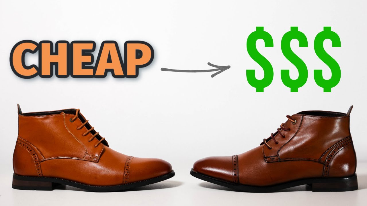 3 Ways to Make CHEAP Boots Look EXPENSIVE - YouTube