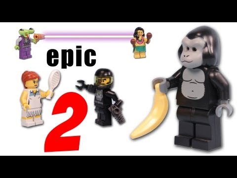 Epic Lego Minifigures Battles 2 - Featuring Series 2 3 and 4