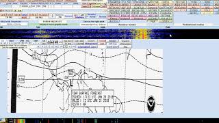 8503 KHZ USB WEFAX Decode with MultiPSK