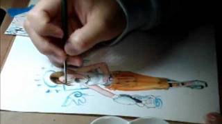Painting Chell