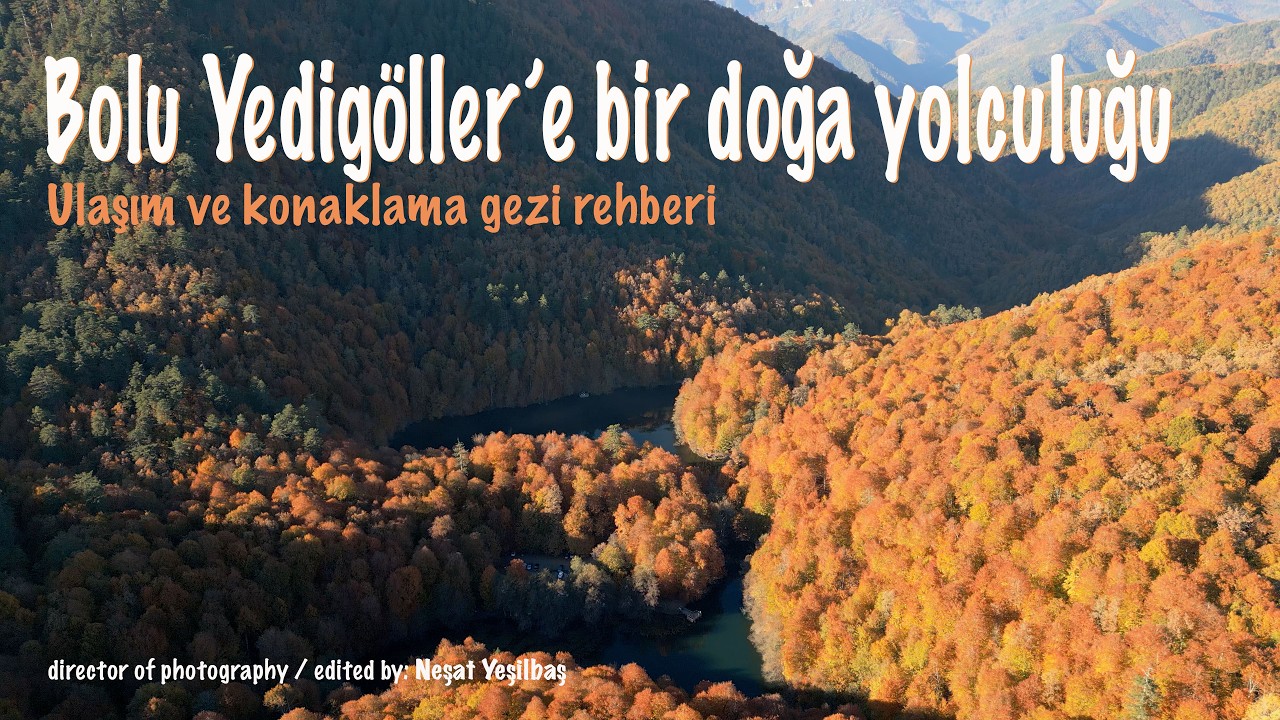 Yedigöller Milli Parkı YouTube kapak