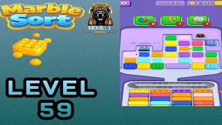 Marble Sort Level 59 Walkthrough Solution 