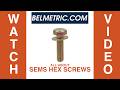 All About SEMS Hex Screws