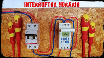 Conexión y Programación de un Interruptor Horario / Bien Explicado.