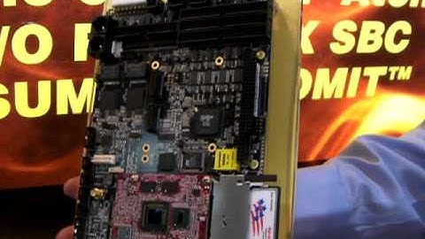 WinSystems exhibit-booth presentation at the 2009 Embedded Systems Conference