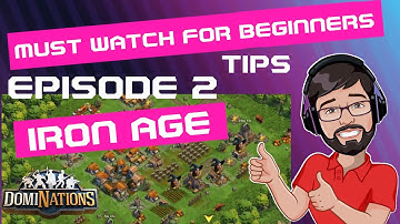 Episode 2 - IRON AGE Tips - From DARK AGE to AUTOMATION AGE series #dominations #tips 