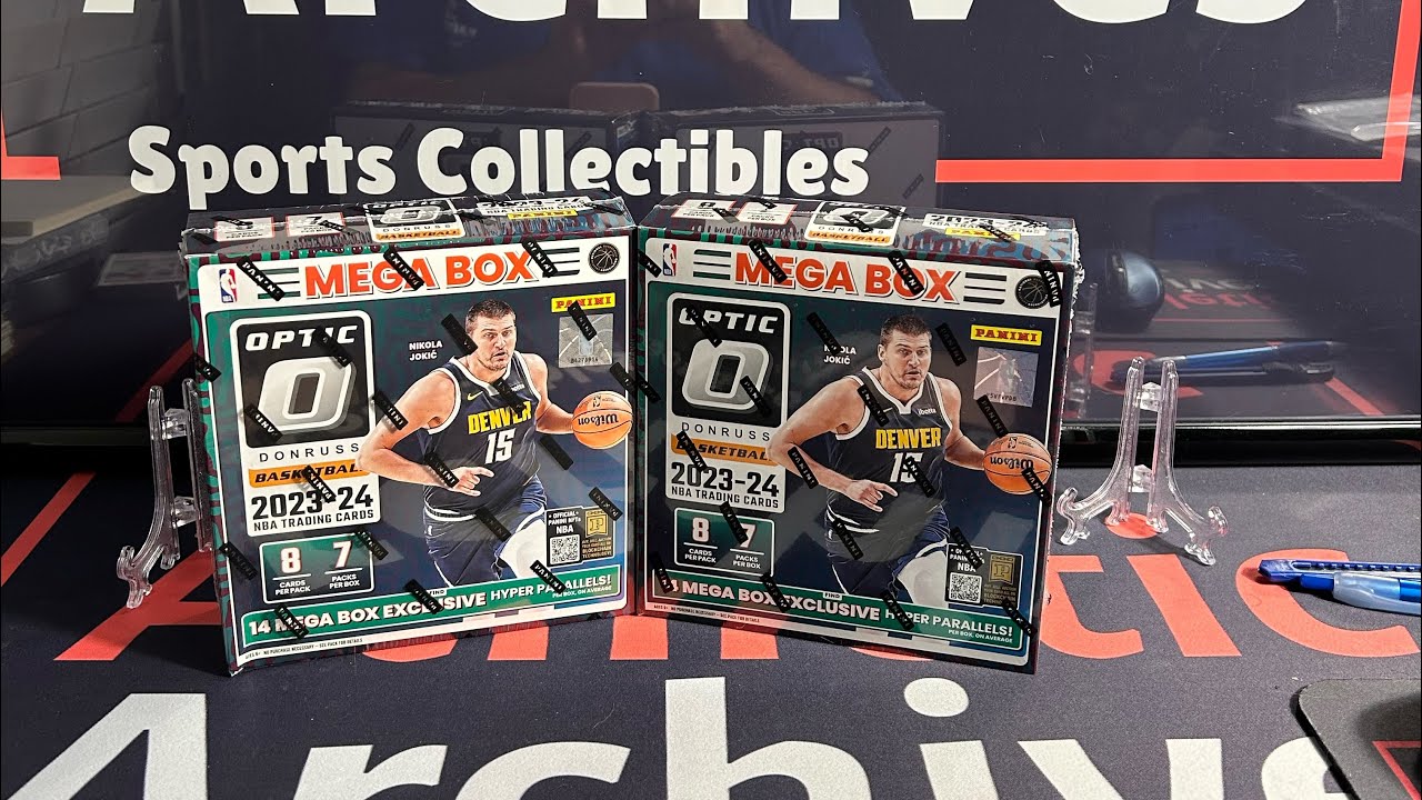 Parallel City & buckeye trash! 2023-24 Donruss Optic Basketball Mega Box x 2