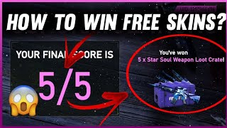 How to Win Free Guns Skins Crate ? Free Fire New Patch Quiz All Correct Answers, Win Free Items😮 screenshot 4