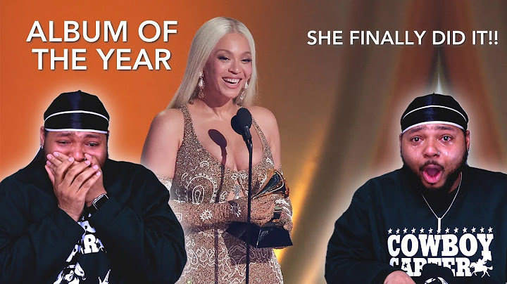 BEYONCÉ WON ALBUM OF THE YEAR at the 2025 GRAMMYS | REACTION !