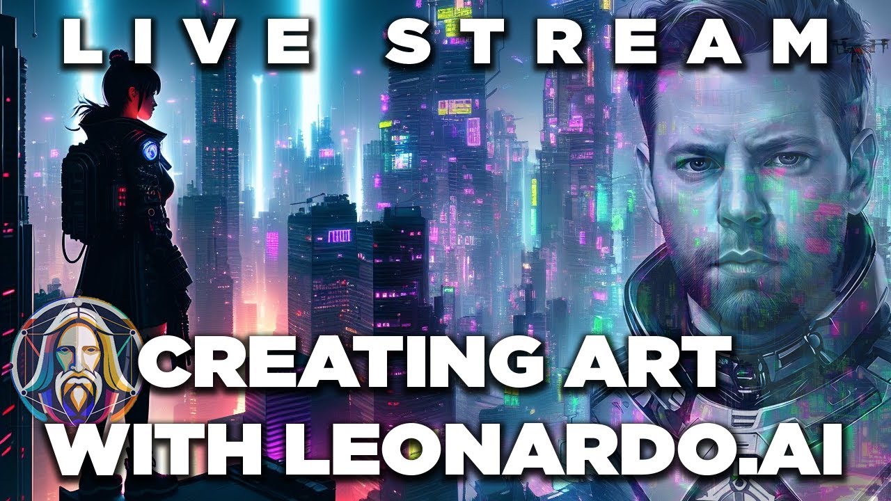 Playing around with Leonardo.Ai, Lets create some cool Ai Art, Sam Spade Live Stream YouTube
