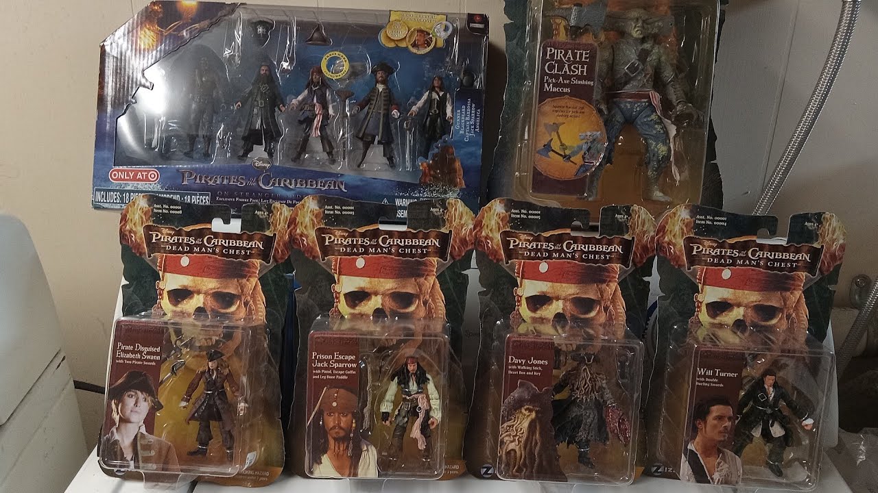 My Pirates Of The Caribbean Action Figure Collection