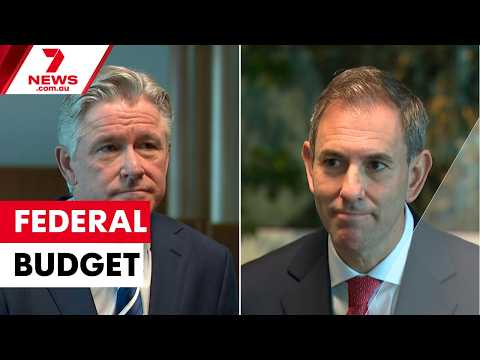 Treasurer Jim Chalmers discusses budget focuses with 7NEWS' Political Editor Mark Riley | 7NEWS