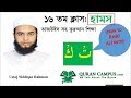 Quran shikkha 16  rules of tajweed  al hams  tajweed lesson al hamasa