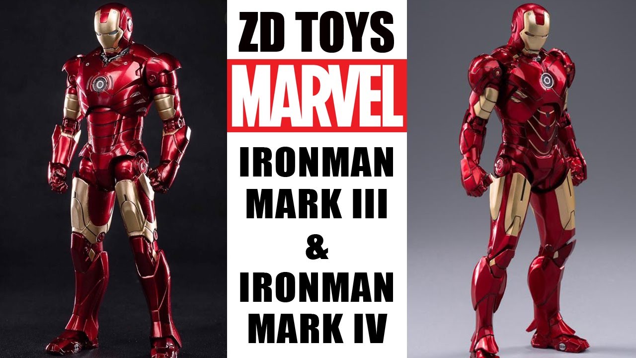 専用　中動玩具　zdtoys Iron Man Mark IV &Ⅲ UNBOXING - ZD TOYS Ironman Mark III & Ironman Mark IV - YouTube