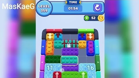 Color Block Jam Level 359 Walkthrough Solution