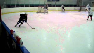 Gasseau Hockey- Offensive Zone Entry Delay-Puck Support.MP4