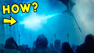 How the Night King Would Have Made it South of the Wall Without Dragon ?