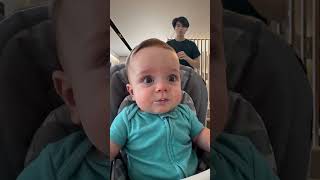 Baby Stops Crying After One Bite 😂🥄