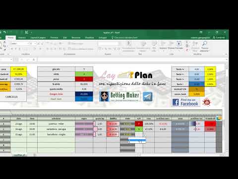 La video guida del Layplan (con ripartizione dello stake in fasce)