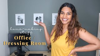Our Office Dressing Room Makeover