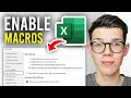 How To Enable Macros In Excel - Full Guide