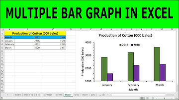 How To Make A Multiple Bar Graph In Excel | Multiple Bar Graphs in Excel