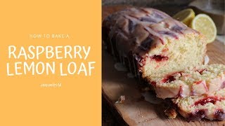 Famous Easy Raspberry Lemon Loaf|How to bake|Baking at Home with JaquelinM Profile