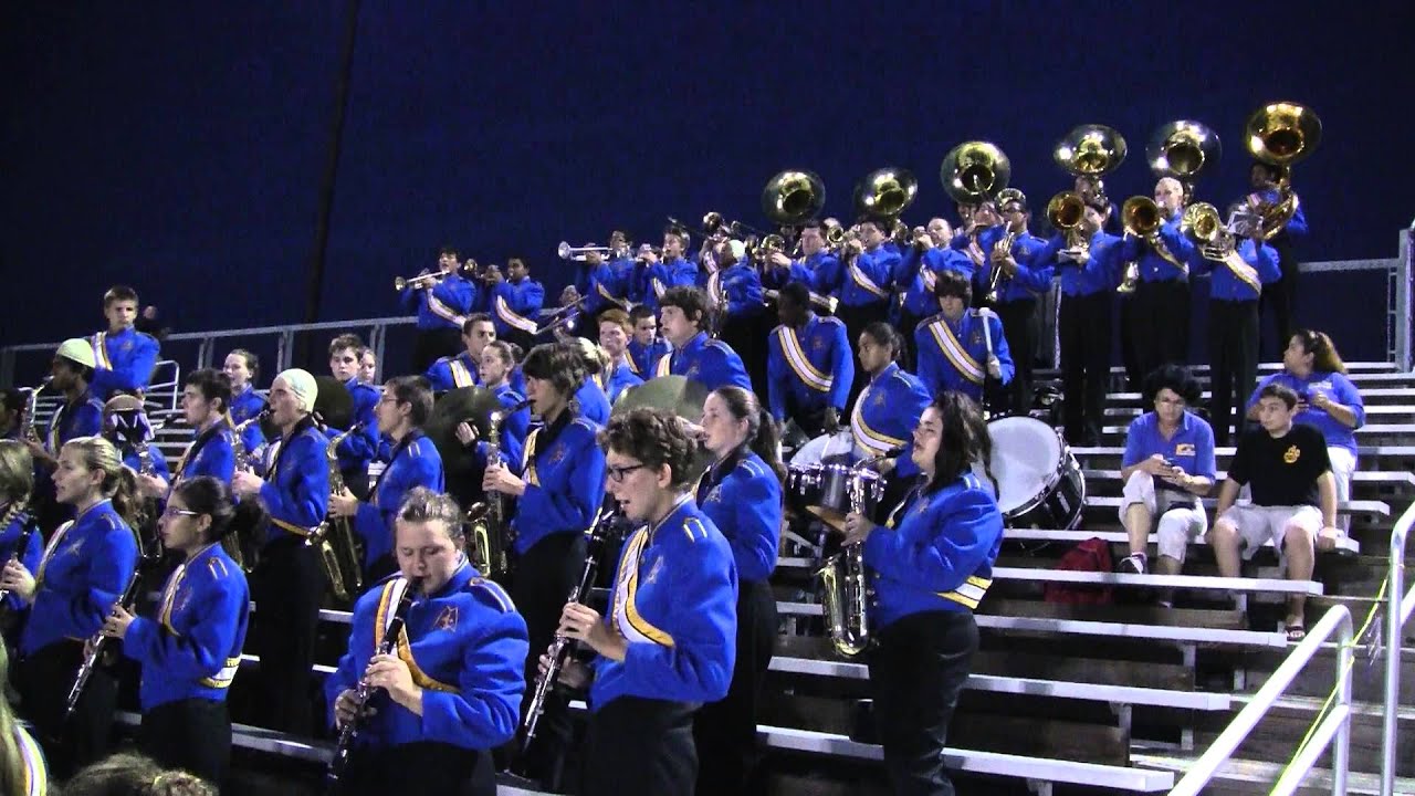 Eat'em up Martin County High School Marching Band Stand Tunes 2013