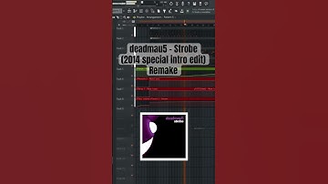 deadmau5 - Strobe (2014 special intro edit) Remake                  #Strobe #remake #edm #deadmau5