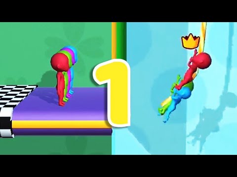 Прохождение Run Race 3D, часть 1 (уровни 1–9)