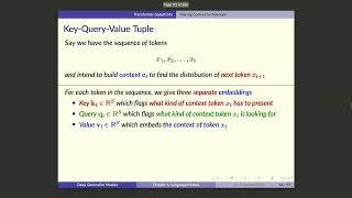 UofT GenAI Course -- Lecture 4: Extracting Language Context by Self-Attention
