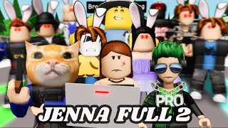 ROBLOX Brookhaven 🏡RP - FUNNY MOMENTS | (JENNA ) ALL PREVIOUS EPISODES PART 2 (31 MINUTES)