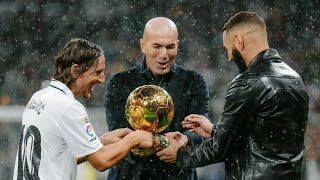Karim Benzema Ballon d'or Presentation at Bernabeu ❤️#benzema #modric #realmadrid