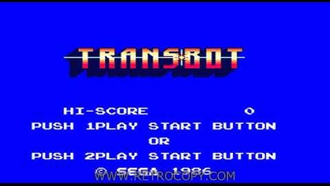TransBot (Sega Master System) - RetroCopy Intro