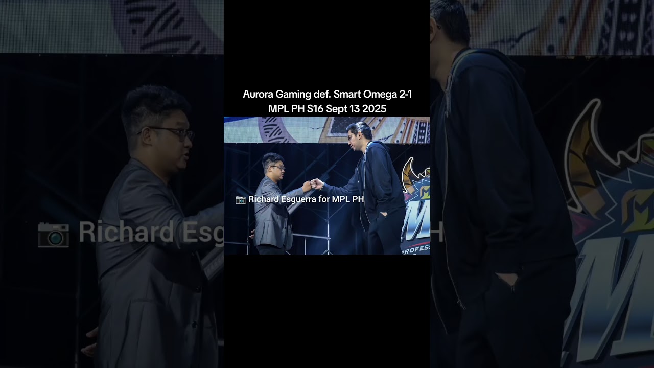 Aurora Gaming vs Smart Omega, MPL PH S16 Sept 13 2025
