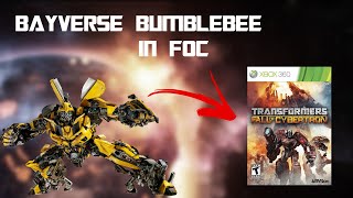 Dotm Bumblebee In Fall Of Cybertron Transformers Fall Of Cybertron Modding
