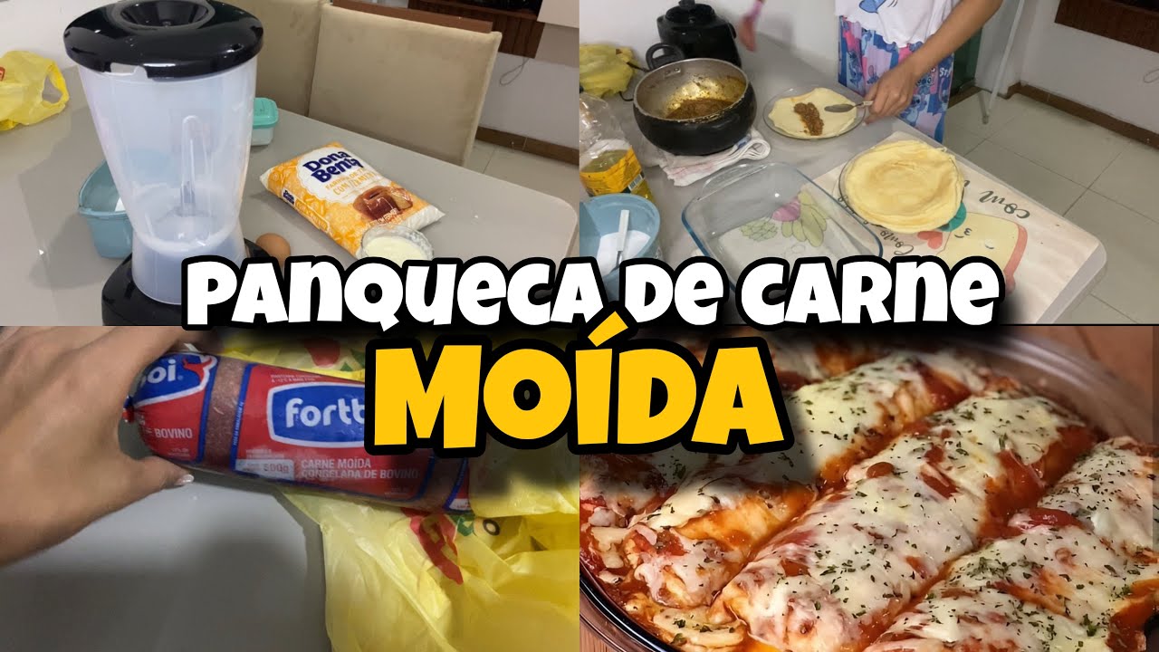 PANQUECA DE CARNE MUIDA - fiz pela primeira vez 