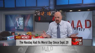 Jim Cramer breaks down Wall Street's playbook now that the Fed is tightening more aggressively