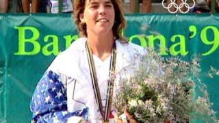 Jennifer Capriati wins Gold - Barcelona 1992 Olympics