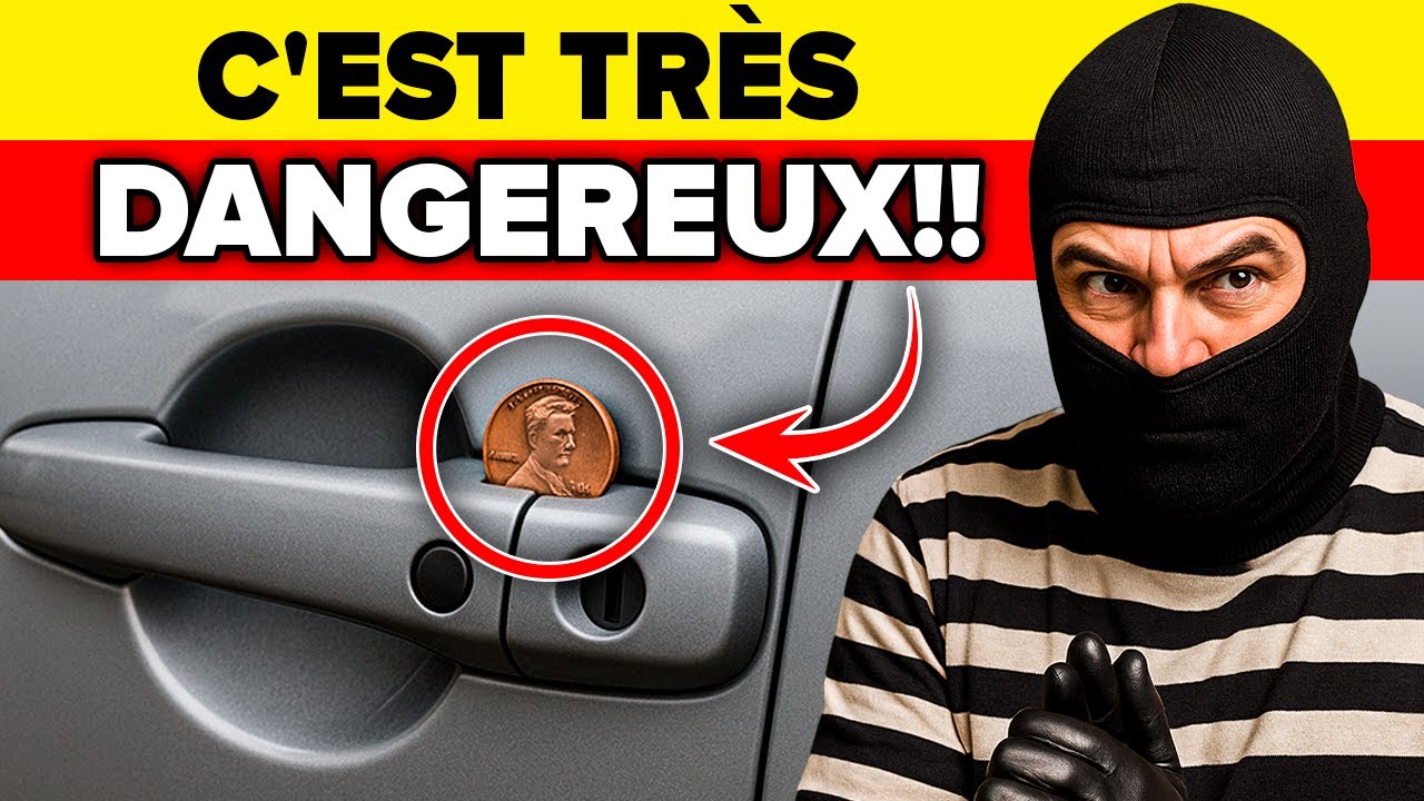 Si tu vois CECI sur la poignée de ta voiture, FUIS IMMÉDIATEMENT  Arnaque 2025!